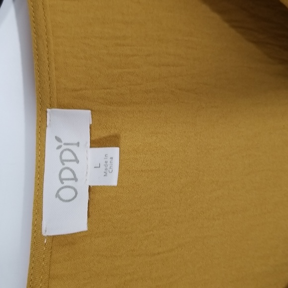 {ODDY} Just Like Mama Embroidered Blouse Size Large - Picture 10 of 14